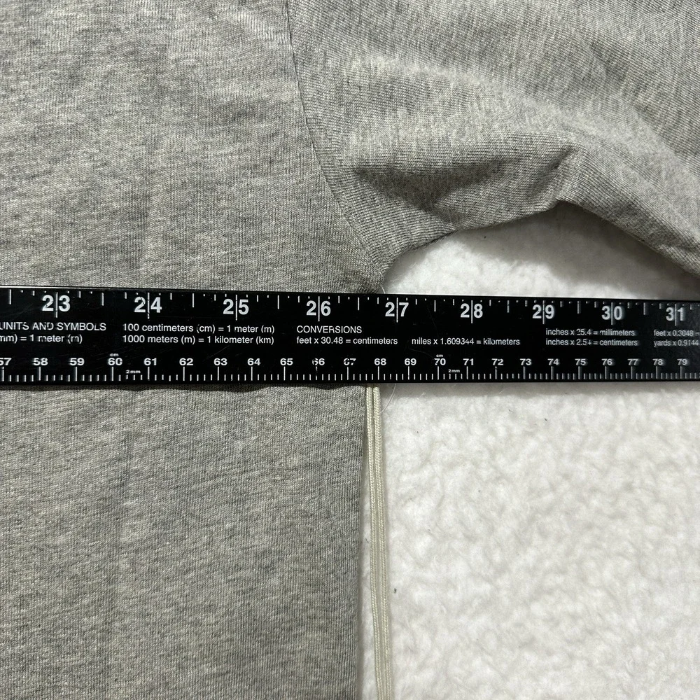 Fear of God Essentials Dark Heather‎ Oatmeal Long Sleeve T-Shirt Size Medium NWT